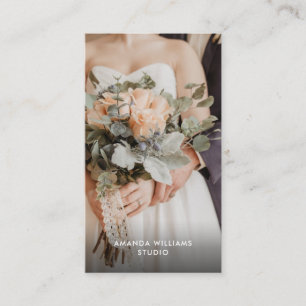 Sage green Modernes Foto   Fotografie Visitenkarte