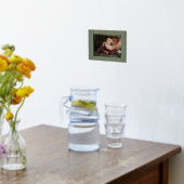 Sage GREEN Modernes GOLD Doodle Frame Foto Foliendrucke (Ablage(Küche))