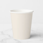 Sage Green Monogram Wedding Pappbecher (Rückseite)