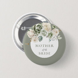 Sage Green Mother of the Bride Brautparty Button