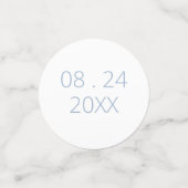 Sage Green Mr & Mrs Wedding Confetti Konfetti (Klein Vorderseite)