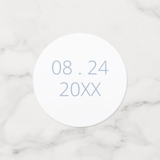 Sage Green Mr & Mrs Wedding Confetti Konfetti (Klein Vorderseite)