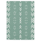Sage Green Mud Cloth Tischdecke (Vorderseite)
