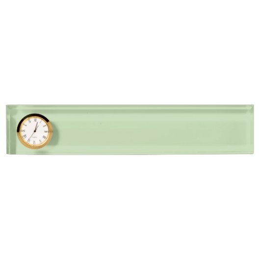 Sage Green Namensplakette (Vorderseite)