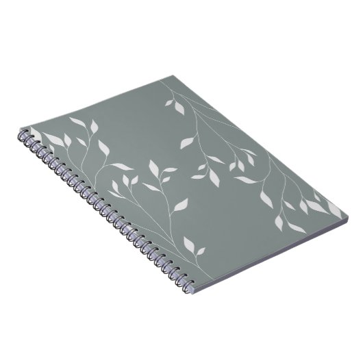 Sage Green Nature Notebook Zurück zur Schule Notizblock (Rechte Seite)