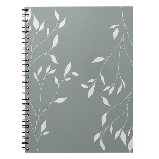 Sage Green Nature Notebook Zurück zur Schule Notizblock (Vorderseite)