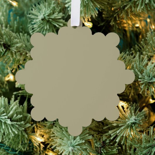 Sage Green Ornament Karte (Insitu (Baum))