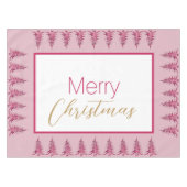 Sage green Pagoda Weihnachtsbaum Tablecloth Tischdecke (Vorderseite (Horizontal))