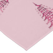 Sage green Pagoda Weihnachtsbaum Tablecloth Tischdecke (Schrägansicht)