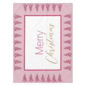 Sage green Pagoda Weihnachtsbaum Tablecloth Tischdecke (Vorderseite)