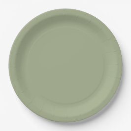 Sage Green Pappteller