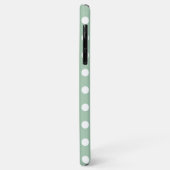 Sage Green Pastel Polka Dot Case-Mate iPhone Case (Hinten/Links)