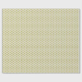 Sage Green Pattern Geschenkpapier (Flach)