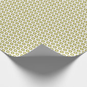 Sage Green Pattern Geschenkpapier (Ecke)