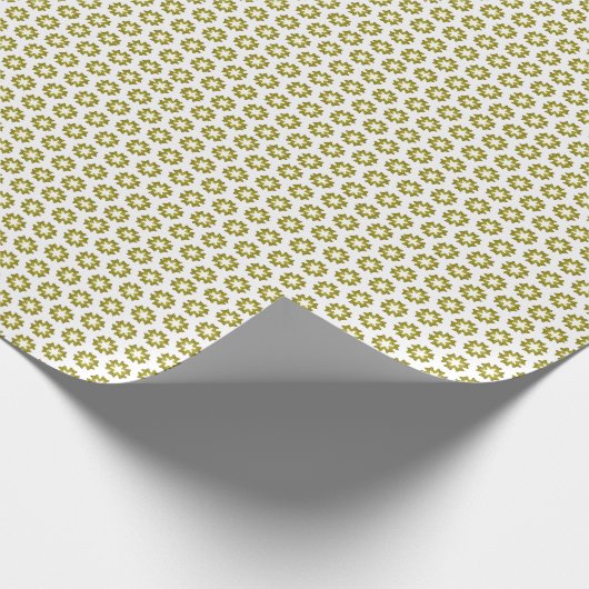 Sage Green Pattern Geschenkpapier (Ecke)
