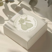 Sage Green Perfect Pear Brautparty Stickers