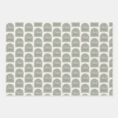 Sage Green Personalisiert Abschluss Geschenkpapier Set (Vorderseite 3)