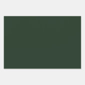 Sage Green Polka Dots Modern Pattern Geschenkpapier Set (Vorderseite 3)