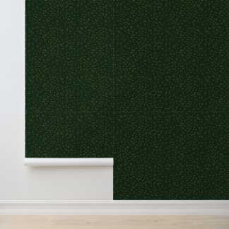 Sage Green Polka Dots Modern Pattern Tapete