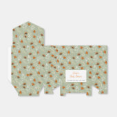 Sage Green Rustic Ladybug Greenery Baby Dusche Geschenkschachtel (Ungefaltet)