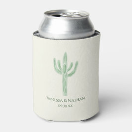 Sage Green Saguaro Cactus Wedding Dosenkühler