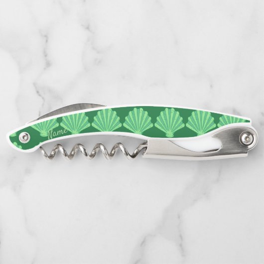 Sage Green Scallop Muschel Thunder_Cove  Kellnermesser (Rückseite)