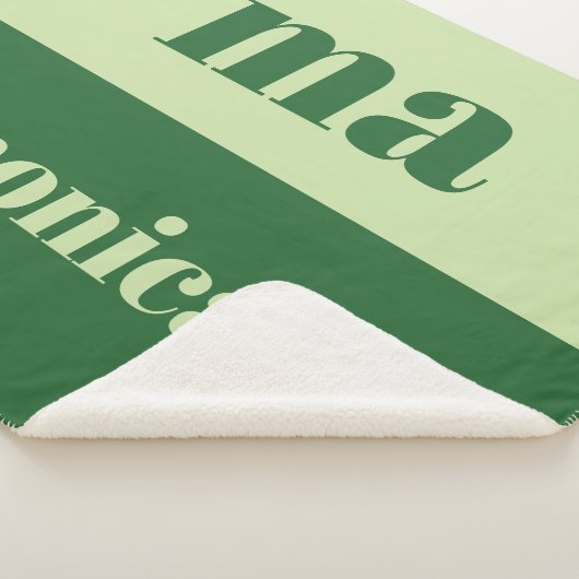 Sage green script monogram initial  sherpadecke (3/4)