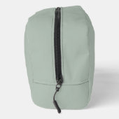 Sage Green Script Monogram Waschbeutel (Rechts)