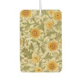 Sage Green Seamless Muster Autolufterfrischer (Vorderseite)