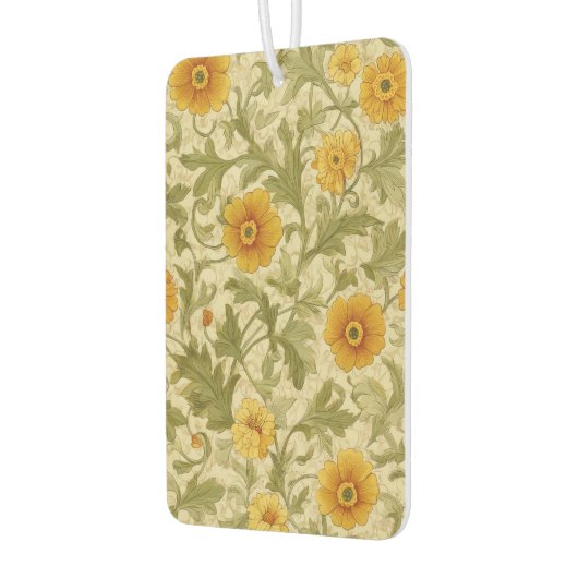 Sage Green Seamless Muster Autolufterfrischer (Links)