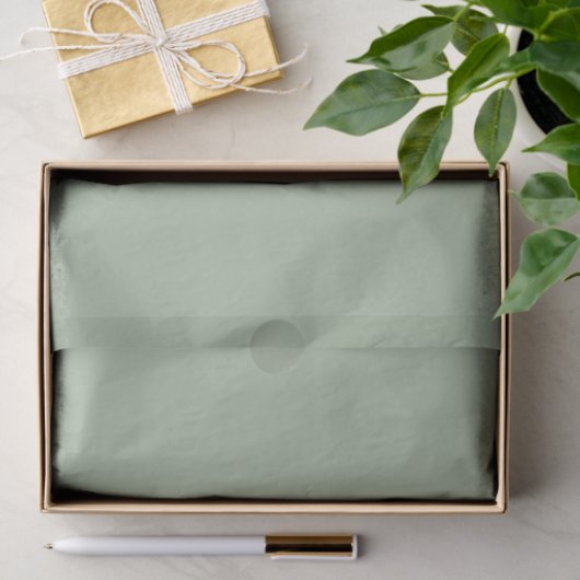 Sage Green Seidenpapier (Geschenk)