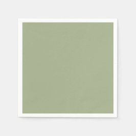 Sage Green Serviette