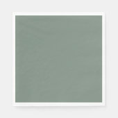 Sage Green Serviette (Vorderseite)