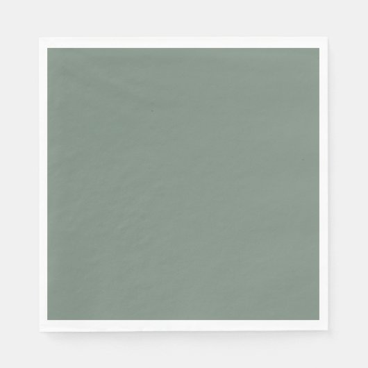 Sage Green Serviette (Vorderseite)