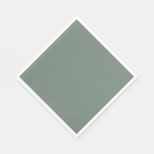 Sage Green Serviette (Ecke)