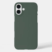 Sage Green Simple Minimalistisch Case-Mate iPhone Hülle (Rückseite)