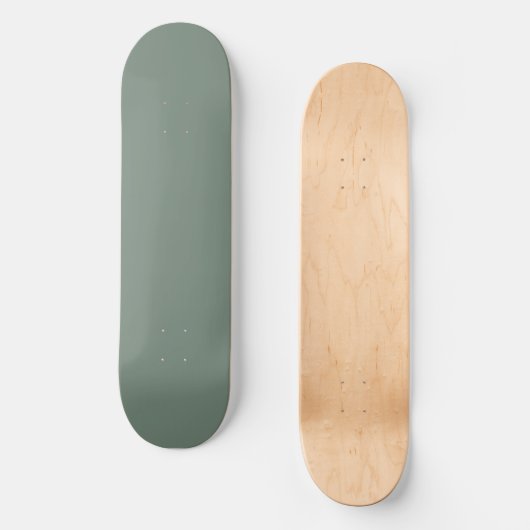 Sage Green Skateboard (Vorderseite)