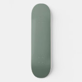 Sage Green Skateboard (Vorderseite)