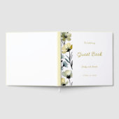Sage Green & Soft Yellow Botanical Wedding Gästebuch (Voll)