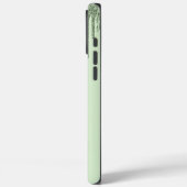 Sage Green Sparkle Glitzer Tropfen Case-Mate iPhone Hülle (Rückseite / Links)