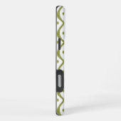 Sage Green Striped iPhone iPhone 16 Max Phone Case Hülle (Rechte Seite)