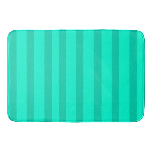 Sage Green Stripes  Badematte (Vorderseite)