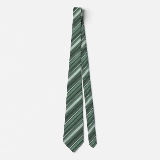 Sage green stripes krawatte (Vorderseite)