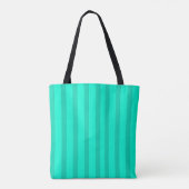 Sage Green Stripes  Tasche (Rückseite)