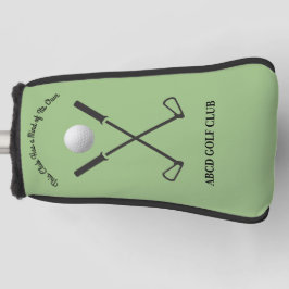 Sage Green Stylish Modern Golf Club Head Cover Headcover