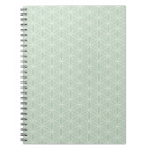 Sage Green Tree of Life Notebook Notizblock (Vorderseite)