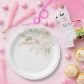 Sage Green Tropical Pappteller (Party)