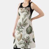 Sage Green und Gold Weihnachtsschmuck Schürze (InSitu)