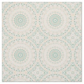 Sage Green und Peach Mandala Pattern Stoff (Muster)