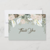 Sage Green und Vanilla Creme Vielen Dank (Vorderseite)